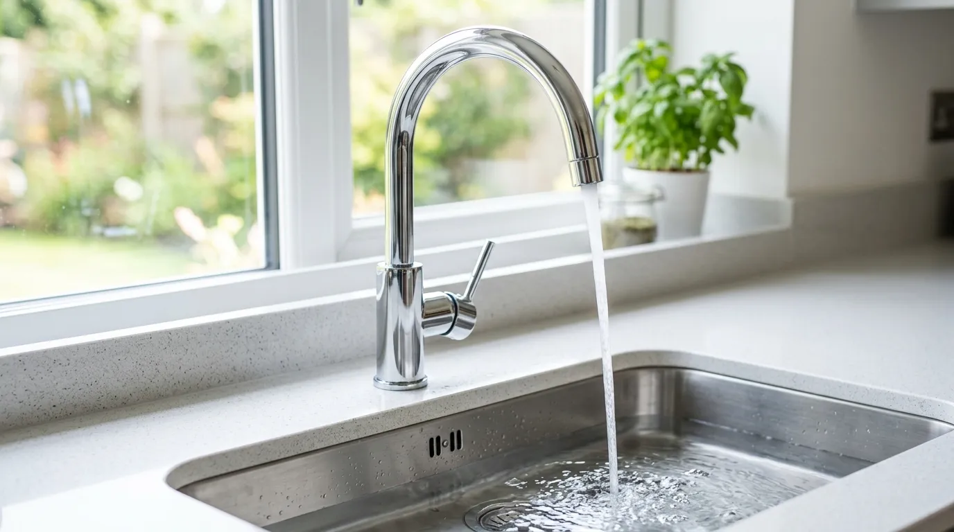 Local Plumbing Master Pros same day plumber fixing a faucet in Farmville, VA